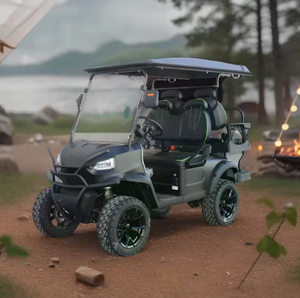 Carrito de Golf HKBG Elevado para 7-8 Pasajeros, Asientos Cómodos de Alta Capacidad, Velocidad de 30-50 km/h, Autonomía de 50-70 km, Pendiente de 25 Grados, Certificado por DOT - Product Image 5
