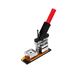 Wholesalers <strong>Online</strong> Square Hand Press Fridge Magnet <strong>Making</strong> Machine Custom Photo Fridge Magnet <strong>Button</strong> Maker <strong>Button</strong> Machine Kit - Product Image 1