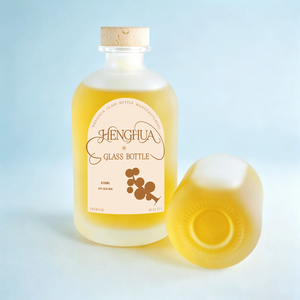 Bouteille en verre vide avec bouchon en bois pour <span class=keywords><strong>gin</strong></span>, rhum, whisky, spiritueux, vodka, brandy – formats 10cl, 25cl, 50cl, 100ml, 250ml, 375ml, 500ml - Product Image 4