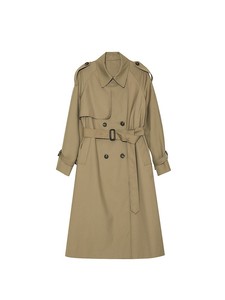 <span class=keywords><strong>Trench</strong></span> Coat pour <span class=keywords><strong>femme</strong></span> <span class=keywords><strong>mi</strong></span>-<span class=keywords><strong>long</strong></span> haut de gamme nouveau printemps automne - Product Image 6