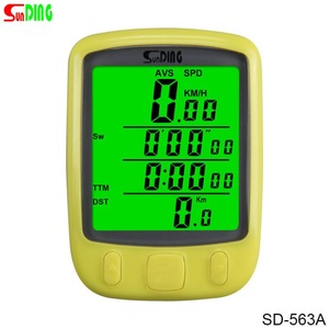 Ciclocomputador Sounding 1c SD-563AB con cable, resistente al agua IP65, equipo de ciclismo con función de cronómetro para correr y ciclismo - Product Image 5