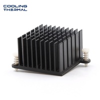 Módulo de disipador de calor de aluminio cuadrado para LED, con tubo de calor de cobre, soldadura, mecanizado CNC, refrigeración líquida por agua, placa de disipación de calor, corte.