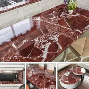 Velvet-Red Marble For Kitchen Worktops Countertop Table Counter Tops Velvet-Red Marble