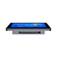 Yeni varış fansız tasarım IP65 ön 1024*768 Panel PC yüksek yenileme hızı endüstriyel monitör için HMI/fabrika otomasyonu