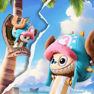 Tienda oficial the MONSTERS MEGA LABUBU 400% Tony Chopper One Pieces Figures P0PMART Blind Box - Product Image 2