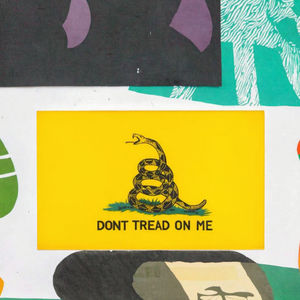 Bandera de Serpiente Ligera de Poliéster 3x5 para Exteriores 'No Pisarme' Bandera Libertaria con Impresión Digital y Diseño Impermeable - Product Image 2