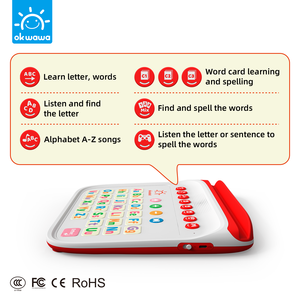 Macchina Alfabetica Ecologica Non Tossica Portatile e Resistente per Bambini per Imparare l'Inglese, Ortografia, Lettura e Scrittura - Product Image 5