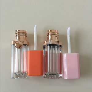 9ml <span class=keywords><strong>Arancione</strong></span> Colore Rosa Caldo di Vendita Individualistico Speciale Piazza Cuore Lip gloss Tubi Vuoti di Plastica ABS Lip gloss Contenitori Cosmetici - Product Image 3