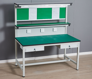Esteira Transportadora para Máquina de Embalagem, Mesas de Trabalho em Alumínio, Esteira de Linha de Montagem, Bancadas de Trabalho para Oficina - Product Image 4