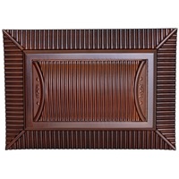 Ataúd Funerario de Madera Maciza con Diseño de Ancestros Gloriosos, Tallado Fino, Ensamblaje Mortise y Tenon, Suministros Funerarios Directo de Fábrica