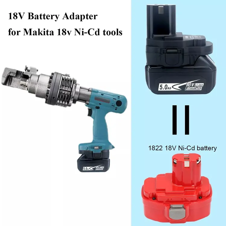 Makita 18V 리튬 이온 배터리 용 MT18MN 배터리 어댑터 변환기 Makita 18V Ni-Cd Ni-MH 전동 공구로의 변환