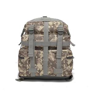 กระเป๋าเป้สะพายหลังยุทธวิธีกีฬากลางแจ้งกันน้ำความจุขนาดใหญ่ MOLLE สไตล์ทหารสีกากีกระเป๋าเป้สะพายหลังสำหรับเดินป่าตั้งแคมป์ - Product Image 2