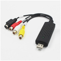 Adaptateur de capture vidéo USB, convertisseur numérique DVD VHS DVR pour Windows