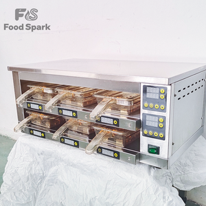 Lemari Pemanas Makanan Listrik Stainless Steel Terbaik untuk Restoran, Penghangat Daging, Isian Hamburger, dan Showcase Isolasi Daging - Product Image 2