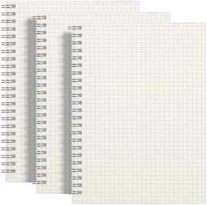 A5 Custom Thick Cover <b>Square</b> Grid Spiral Hardcover Organizer/Planner Gift Daily Business <b>Notebook</b> - Product Image 3