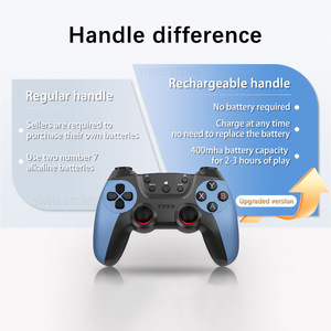 X2blue độ nét cao không dây TV Trò chơi giao diện điều khiển mới EU cắm loại nhà sử dụng hai người chơi kết nối trận chiến Video <span class=keywords><strong>Game</strong></span> Console - Product Image 2