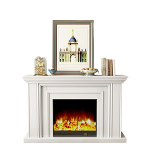 Chimenea Eléctrica Independiente de Lujo de Foshan con Certificación ERP y Leños Reales Decorativos para el Hogar - Product Image 3