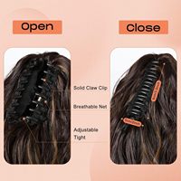 Queue de cheval longue bouclée en gros, extension de cheveux à pince facile à poser, disponible en 18 et 26 pouces