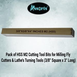 Assorts Hss M2 Cutting Tool Bit Blank 3/8 X 3/8 X 4 Inches High <b>Speed</b> Steel For Lathe Milling Turning - Product Image 4