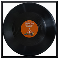 Cadre photo LP Record Cadre en plastique pour disque vinyle pour tenture murale avec plexiglas Poster Record Lp Wall Fame Display