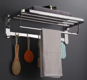 Ensemble <span class=keywords><strong>de</strong></span> quincaillerie <span class=keywords><strong>de</strong></span> <span class=keywords><strong>salle</strong></span> <span class=keywords><strong>de</strong></span> <span class=keywords><strong>bain</strong></span> murale en aluminium sur le thème <span class=keywords><strong>de</strong></span> l'espace comprenant un porte-serviettes Étagères <span class=keywords><strong>de</strong></span> <span class=keywords><strong>salle</strong></span> <span class=keywords><strong>de</strong></span> <span class=keywords><strong>bain</strong></span> Porte-serviettes - Product Image 2