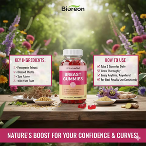 Gummies à la Pueraria Lobata et à la Papaye en Marque Blanche, Originales pour l'Amélioration des Fesses et des Seins, Raffermissement et Croissance des Seins, Complément BBL - Product Image 2