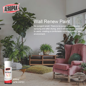 Peinture en aérosol acrylique Aeropak 400 ml, séchage rapide, douce, inoffensive, couleurs personnalisées, pour la rénovation des murs domestiques - Product Image 2