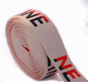 Jacquard <strong>Elastic</strong> Band <strong>High</strong> Quality Nylon <strong>Webbing</strong> for Underwear Printed Sportswear Woven Heavy Duty <strong>High</strong> Density <strong>Elastic</strong> Band - Product Image 1