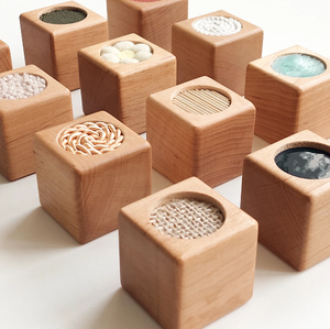 Wooden Educational Toys Montessori Sensory <strong>Blocks</strong> for Toddlers L13A015 - Product Image 4