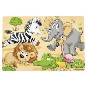 Ritzenhoff & Breker Happy Zoo <b>Placemat</b> Kids Dining Animal Design - Product Image 1