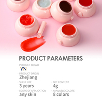 Lip Balm Pelembap Tahan Lama dengan Logo yang Dapat Dikustomisasi untuk Riasan, Glossy Natural High Pigment Solid Lip Gloss