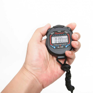 Chronomètre électronique numérique professionnel en plastique étanche pour hommes, minuterie, compte à rebours, alarme, horloge, entraînement d'arbitre, course à pied - Product Image 2