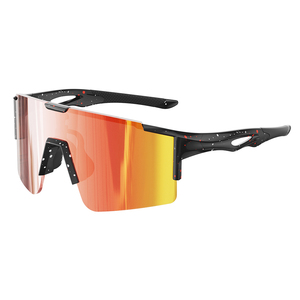 男性用アンブレイカブル軽量TR90ランニングバイクサングラスカスタムUV400保護ピックルボールサイクリンググラス - Product Image 3