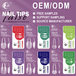 JIEYU PMMA/ABS Faux ongles réutilisables en ABS à couverture complète pour le <span class=keywords><strong>nail</strong></span> <span class=keywords><strong>art</strong></span> DIY à presser - Product Image 1