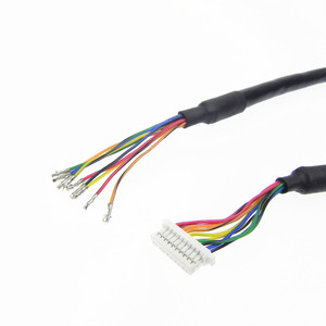 Câble assemblé JST SHR-15V-S 15 broches, pas de 1,0 mm, protection par gaine tressée, double extrémité terminée, faisceau de câblage de signal - Product Image 6