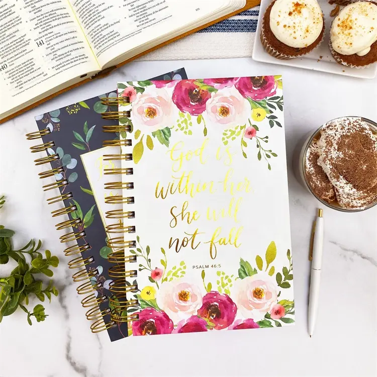 Hardcover Guided Bible Study Journal