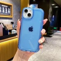 Nouveauté Coque de téléphone portable transparente multicolores pour iPhone 11 12 13 14 15 16 17 18 Pro Max