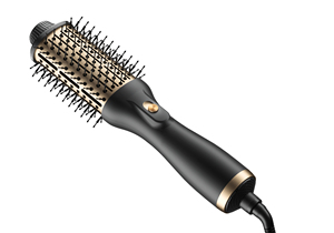 Salon professionnel ionique coup sèche-cheveux <span class=keywords><strong>brosse</strong></span> 1200W Air chaud Styler avec bigoudi rotatif chauffé fer plat diffuseur buse - Product Image 3