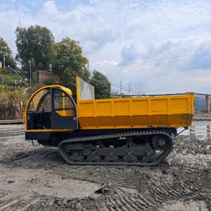 Mini-dumper chenillé auto-chargeur neuf de haute qualité, 10 tonnes, 2 moteurs, pour fermes et plantations de palmiers - En promotion - Product Image 1