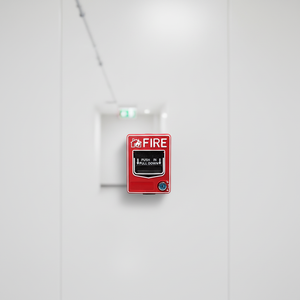 従来の手動式コールポイント火災警報システム付属品高品質ABSワイヤレスプルステーション（最大10m）吠え声警報 - Product Image 5