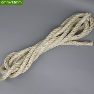 प्राकृतिक सुपर सफेद 6mm-12mm बिल्ली Scratching पोस्ट पेड़ प्रतिस्थापन के लिए एक प्रकार का पौधा रस्सी प्राकृतिक सुतली एक प्रकार का पौधा रस्सी - Product Image 1