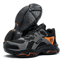 Sepatu Kerja Pria Grosir DianSen DS47 Sepatu Safety Anti Slip untuk Bengkel Gudang Pabrik Unisex Bernapas dan Nyaman