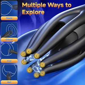 Vibrateur Masturbateur Masculin avec 10 Modes de Vibration et Rotation à 360° °   Machine de stimulation sexuelle enveloppante pour gland et tétons, jouet sexuel pour adultes - Product Image 2