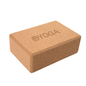 Bloc de yoga en liège de brique de yoga de logo d'impression personnalisée organique à haute densité de U-HOME écologique en gros - Product Image 6