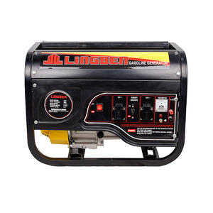 Para generador de gasolina portátil de 4 tiempos refrigerado por aire de 3KW 50Hz monofásico o trifásico - Product Image 1