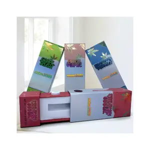 चीन फैक्टरी डायरेक्ट इको-फ्रेंडली चाइल्ड-प्रूफ कार्डबोर्ड कैंडल बॉक्स यूवी एडवांटेज कस्टम लोगो फ़ॉइल पेपरबोर्ड उपहार पैकेजिंग बॉक्स