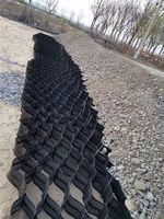 Настраиваемые геоячейки из HDPE для подпорных стен |   Множество спецификаций: высота, расстояние между сварными швами, цвет по запросу.
