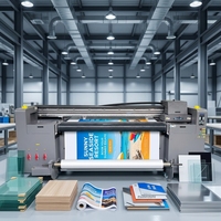 Impresora UV Híbrida de Alta Velocidad Yotta H1800 Maglev de 1.8m para Impresión de Formato Ancho en Materiales Rígidos y Flexibles como Acrílico, Madera, Metal y Vinilo