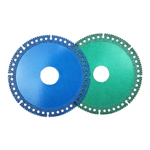 Multi Functional Composite Brazing Process Grinding Cutting Discs Super Thin Diamond Cutter Saw Blade For Granite Marble Pvc