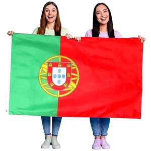 Bandera de Portugal 2026, 3x5 pies, Material de Poliéster, en Stock, Bandera Deportiva para Juegos, Bandera para Aficionados del Equipo Español para Exteriores - Product Image 2